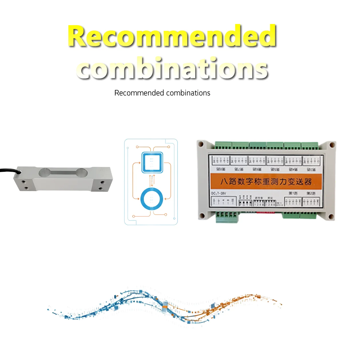 130mm Single Point Weighing Sensor Kit - Mavin Load Cell + 8mm Acrylic Plates + High Tensile Screws + Wrench with Mounting Tools