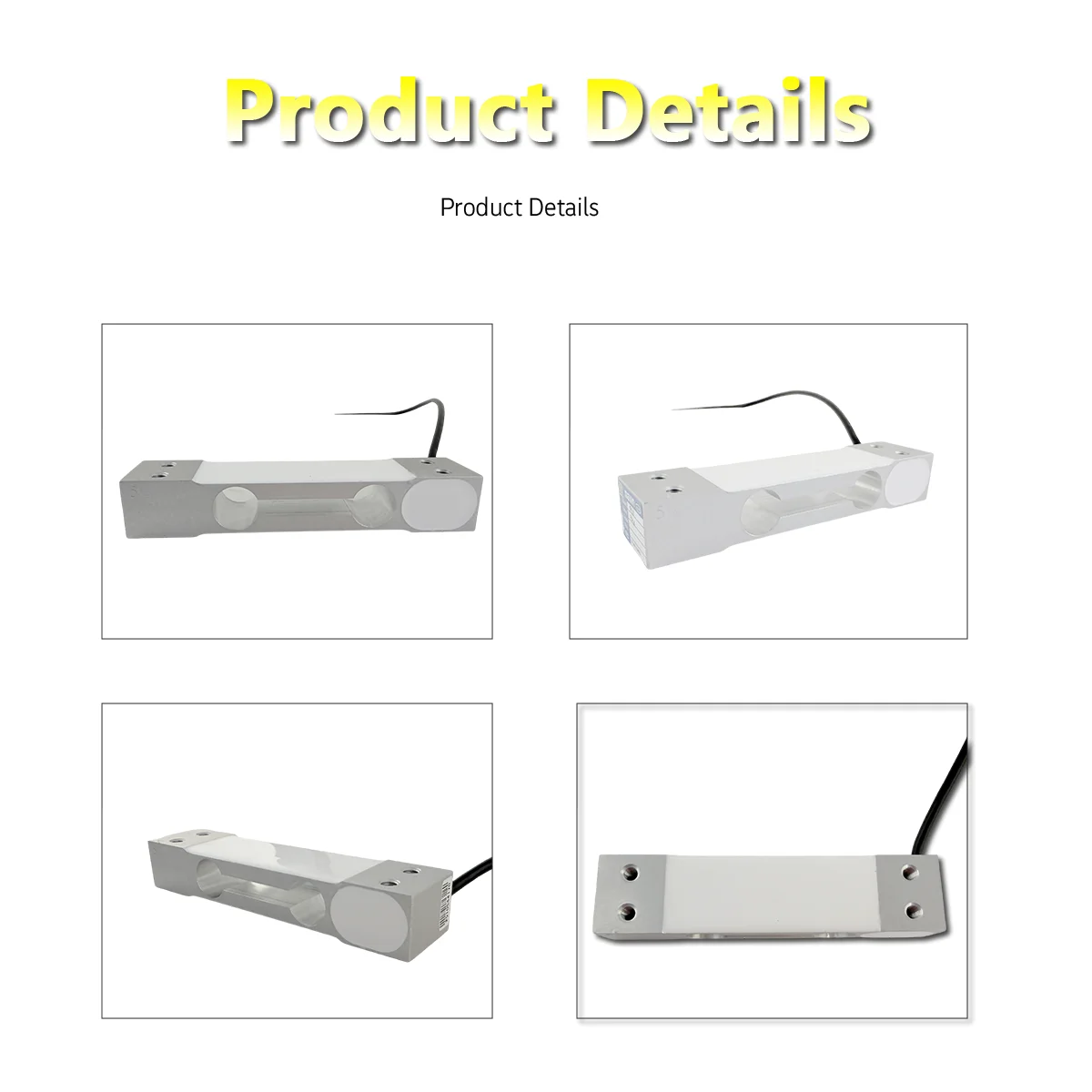 130mm Single Point Weighing Sensor Kit - Mavin Load Cell + 8mm Acrylic Plates + High Tensile Screws + Wrench with Mounting Tools