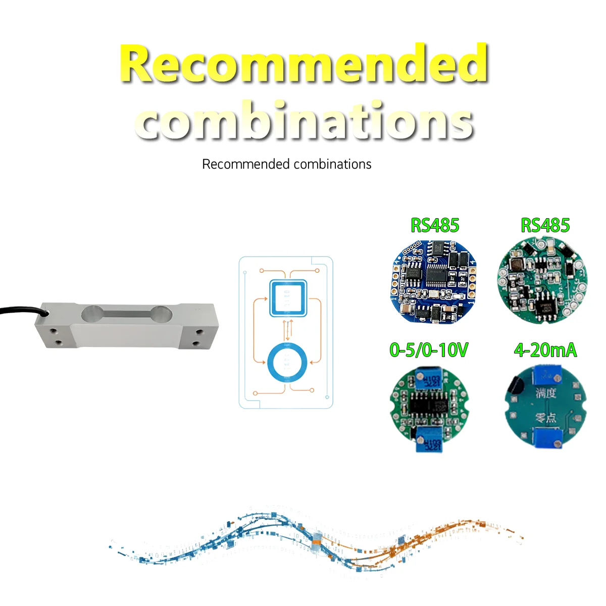 130mm Single Point Weighing Sensor Kit - Mavin Load Cell + 8mm Acrylic Plates + High Tensile Screws + Wrench with Mounting Tools