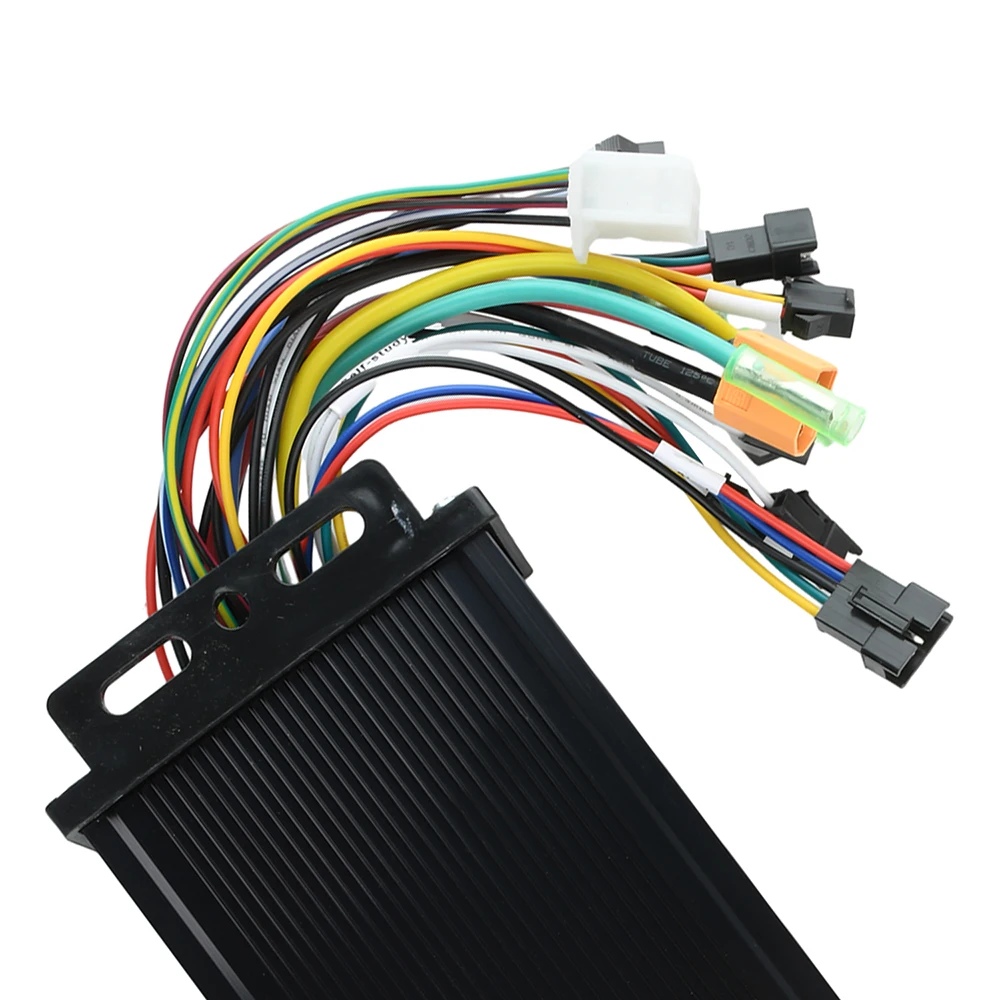 Brushless Motor Controller 36V-60V 40A Triple-Mode Sine Wave Waterproof for Electric Bicycle High Power 1000W-2000W Output