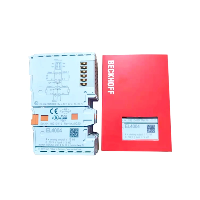 BECKHOFF Original Module EL3068 EL9210EL1008 EL2008 EL9410 EL6731 EL6751 EL2904 EL1904 EL1809 EL2809 EL1889 EL2889 EL9210 EL3318