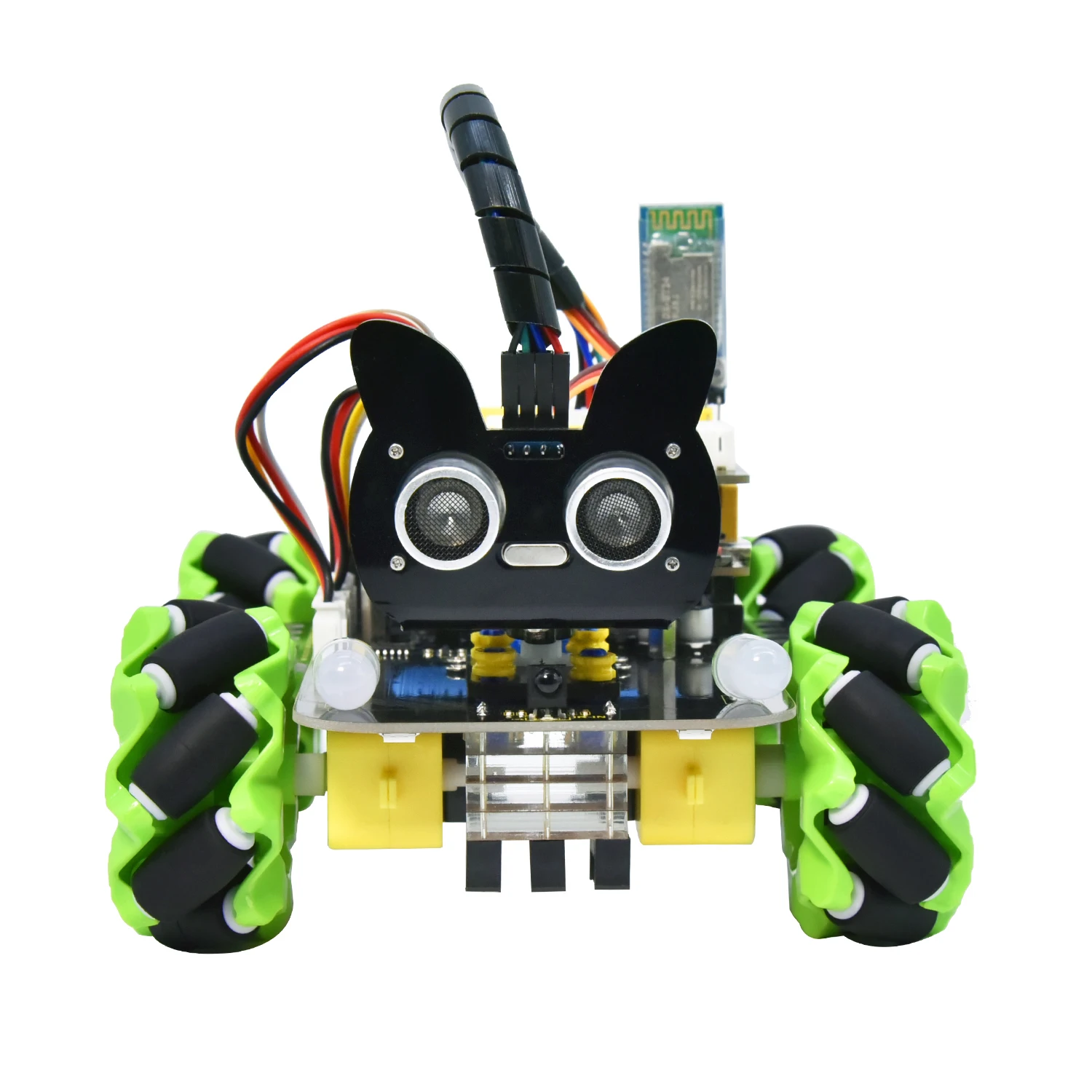 Keyestudio Mecanum 4WD Robot Car for Arduino Robot Car Kit Smart DIY Project for Adults STEM Programming Set Easy Assembly