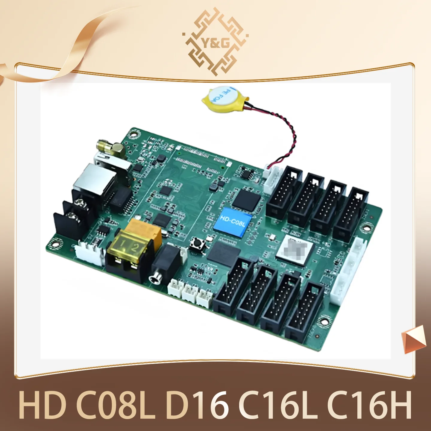 Huidu C08L D16 C16L C16H LED Asynchronous Controller HD LED Display Asynchronous Control System for Small Medium LED Screen