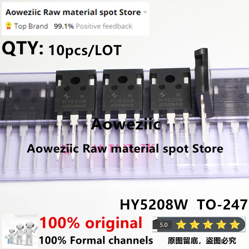 Aoweziic 2025+ 100% New Original HY5208 HY5208W TO-247 MOS FET 80V 320A