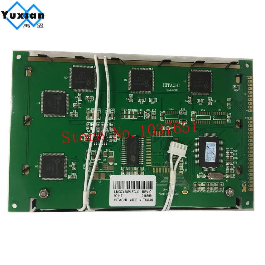 LMG7420PLFC-X 240*128 LCD Display Module LED CCFL SP14N02L6ALCZ LMG7410PLFC LMG7400PLFC Compatable New