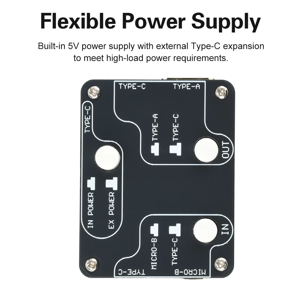 U8Pro USB 2.0 High-Speed Isolator DC 1500V Isolation Module 480 Mbps Audio Noise Reduction Filter