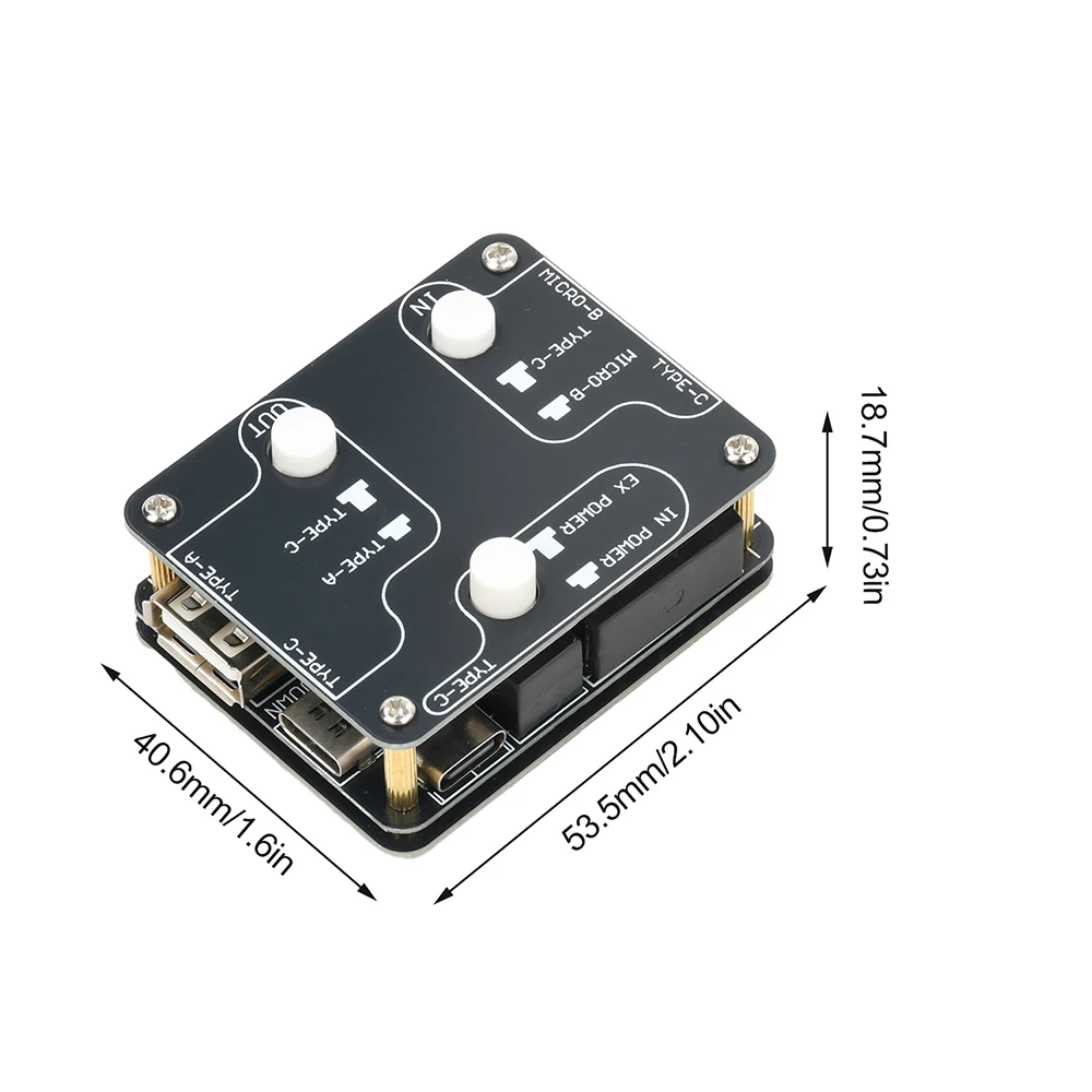 U8Pro USB 2.0 High-Speed Isolator DC 1500V Isolation Module 480 Mbps Audio Noise Reduction Filter