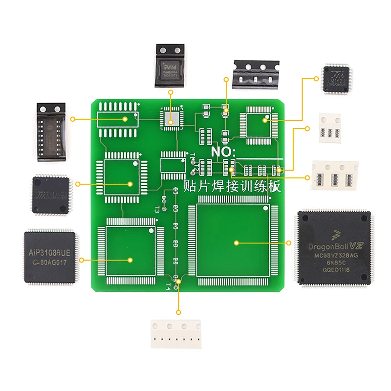 Soldering Practices SMD Circuit Boards LED Electronics SMT Components DIY PCB Kits Project Tools Basic Soldering Kits