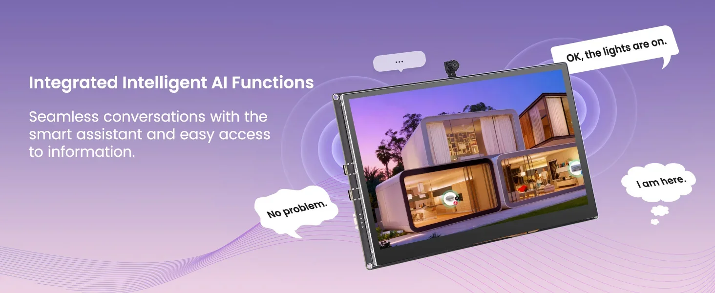 CrowPanel Advanced 10.1inch ESP32-P4 HMI AI Display 1024x600 IPS Touch Screen WiFi 6 Compatible with Arduino/LVGL/Micropython