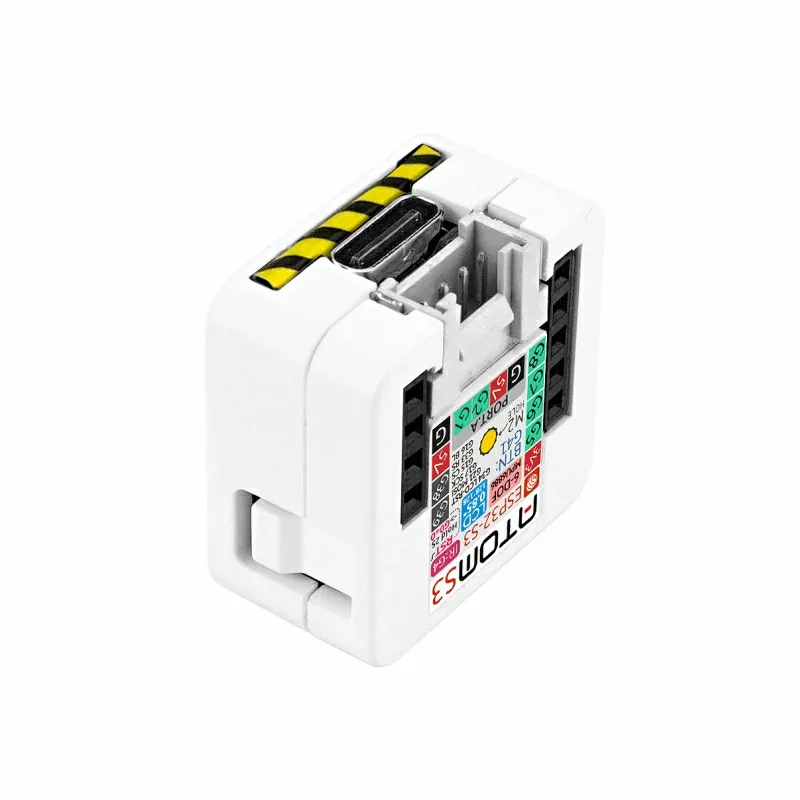M5Stack AtomS3 ESP32-S3 Programmable Controller 0.85 Inch IPS Screen WiFi BLE MPU6886 Gyro USB-C Mini IoT Development Board