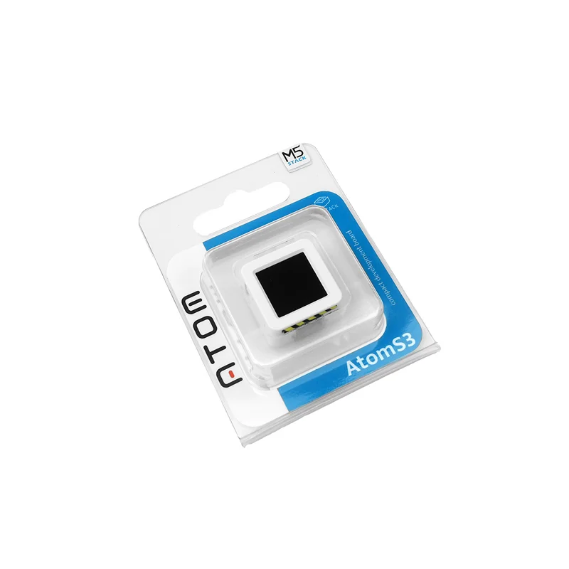 M5Stack AtomS3 ESP32-S3 Programmable Controller 0.85 Inch IPS Screen WiFi BLE MPU6886 Gyro USB-C Mini IoT Development Board