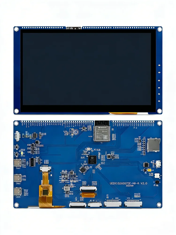 7 Inch ESP32-P4C6 Smart Display 1024x600 IPS TFT Capacitive Touch Screen Development Board with WIFI Bluetooth 5 for IoT Project