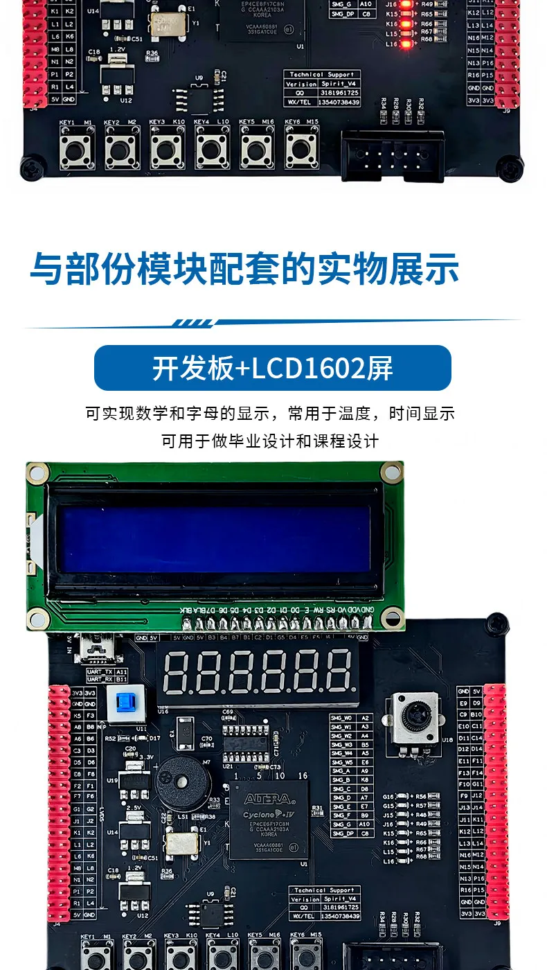 Altera Cyclone IV EP4CE6 FPGA Development Board – Core Board for Electronic Design Minimal System Board
