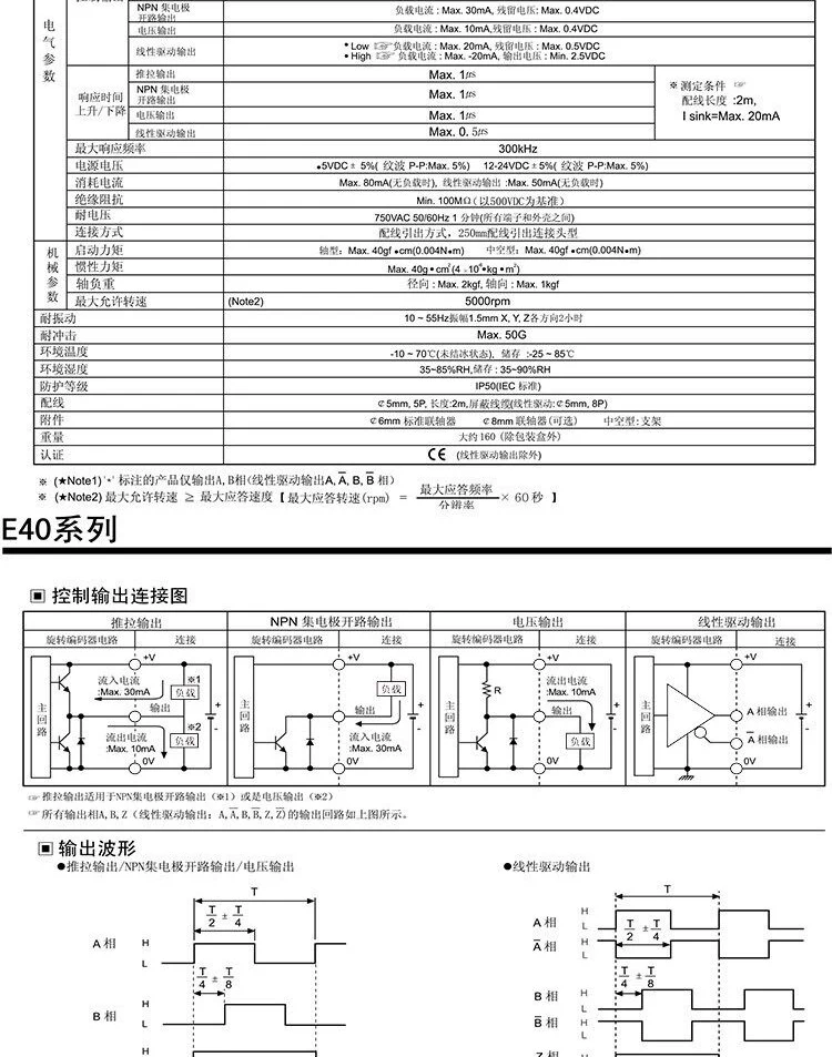 E40H6 E40H8 E40H10 E40H12 - 100 200 300 360 400 500 600 1000 1024 2500 -3-T-24 3-N-24 6-L-5 3-V-5 Rotary Switch Encoder Putar