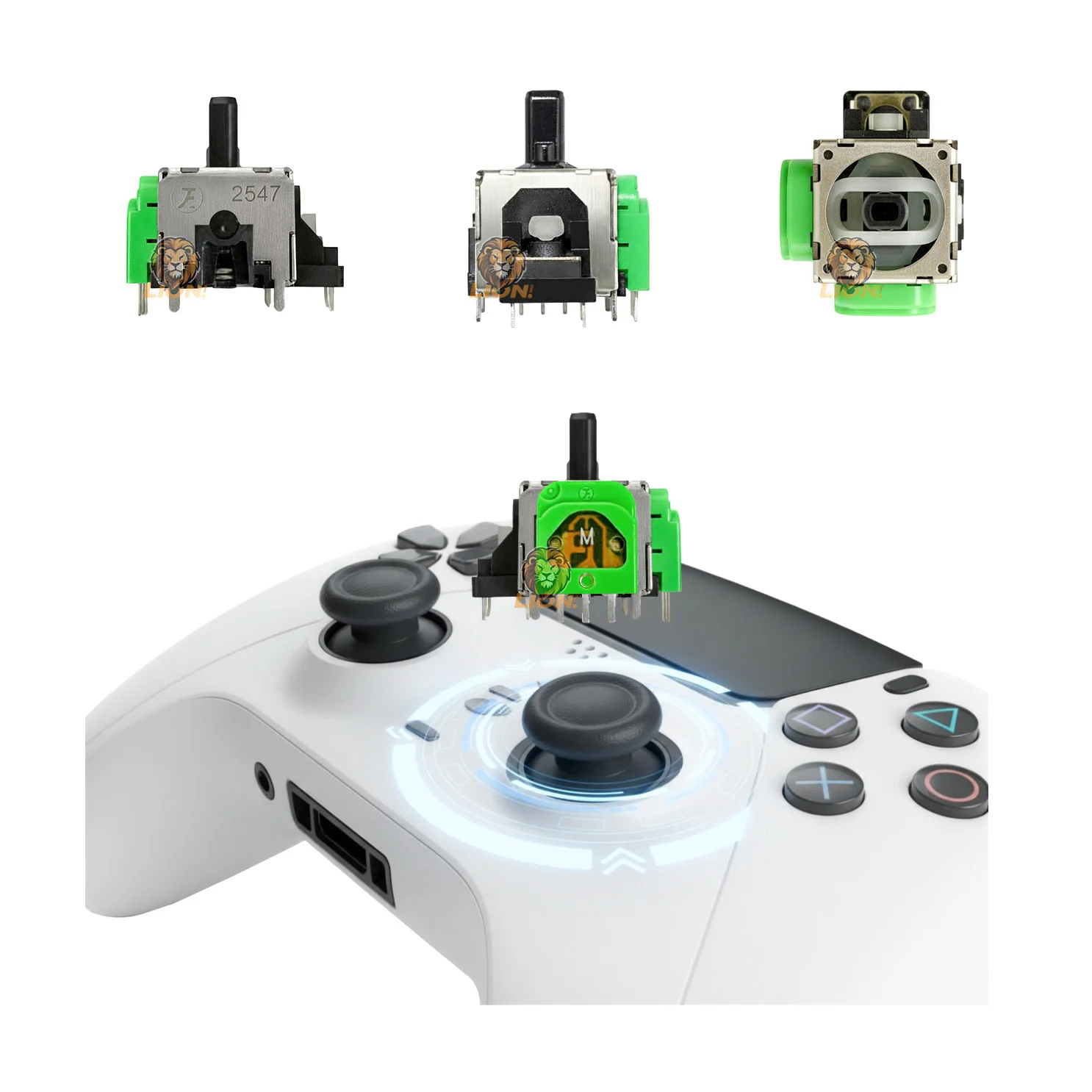 Favor New Angle Sensor TMR X Joysticks,For PS5 DualSense Edge,PS4 DualShock,XBOX ONE,XBOE SERIES,Elite 1