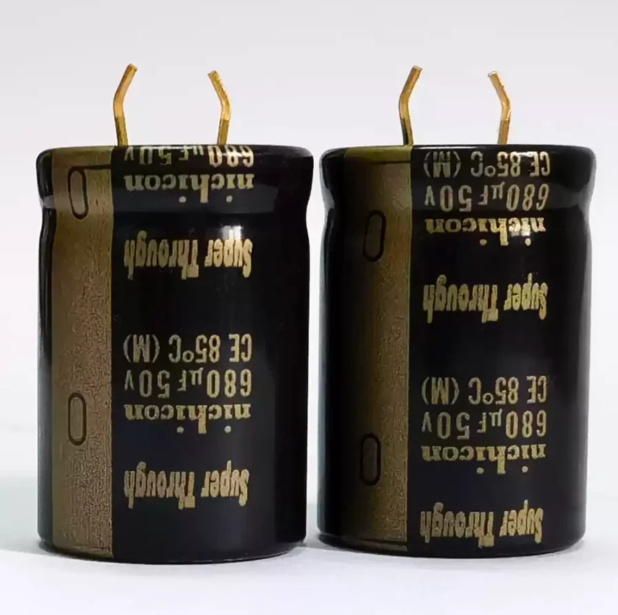 2PCS nichicon LKG TYPE-III 680UF 1000UF 2200UF 25V 35V 50V 63V 100V Super Through Audio Capacitor HI-FI KG free shipping