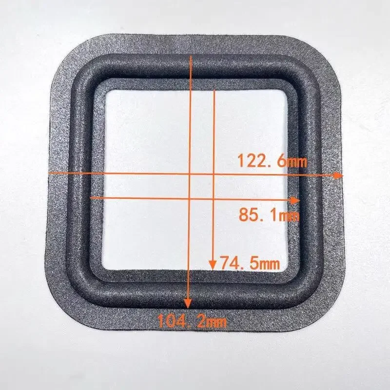 2PCS For Panasonic RX-CW200F Radio Recorder flat Speaker Replacement Foam Side Sponge Edge Square for Sony F-10W