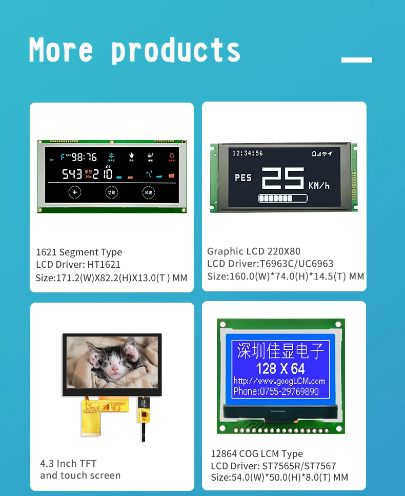 Customized Anti Glare Motorcycle Monochrome Segment Screen SJXDGW020 FSTN Positive Anti Glare Pen Segment Car LCD Display Screen
