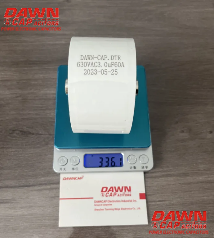DAWNCAP DTR 4UF 1200VAC& 3UF 630VAC 60A Resonant Capacitor 85MM*50MM M6
