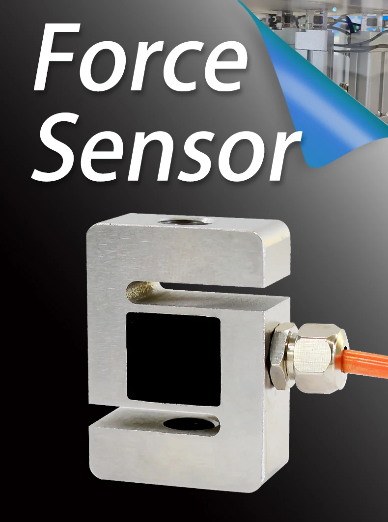 DYLY-107 Mini Pressure Pull Force S-type Load Cell Sensor Weighing Transducer Stress Tension Measuring 5KG 20KG 50/100/200KG