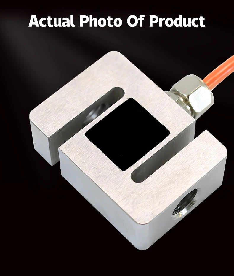DYLY-107 Mini Pressure Pull Force S-type Load Cell Sensor Weighing Transducer Stress Tension Measuring 5KG 20KG 50/100/200KG