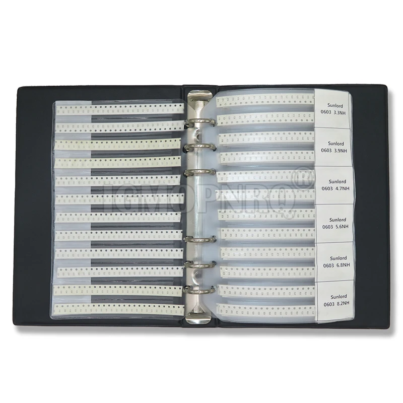 550PCS 1100PCS 1300PCS 1900PCS 2100PCS 2600PCS 0402 0603 0805 1206 SMD Sample Book Stackup Inductor Multilayer Ceramic Inductor