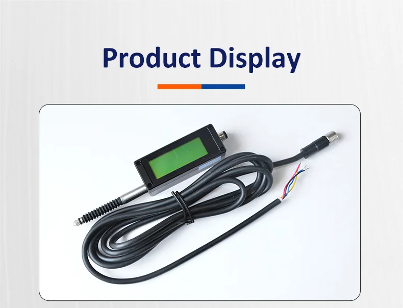 FUWEI FJC03 RS485 High-Resolution Grating Micrometer for Industrial Applications 1μm High-Precision Contact Displacement Sensor