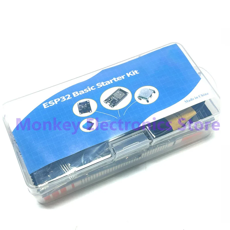 Electronic DIY Kit ESP32 ESP-32S WIFI Module Starter Kit for ESP32 WIFI Development Board ESP32 Module Kit Relay Display Sensor