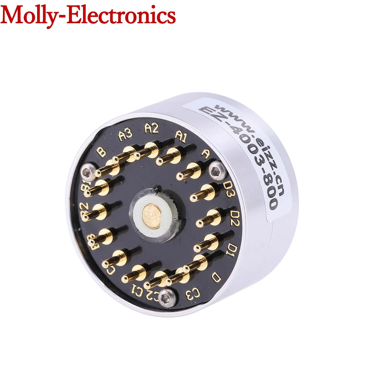Rotary Switch Signal Source Selector EIZZ 3 Ways 4 Ways 3 Positions Rotary Adjust Switch HIFI Audio Amplifier DIY
