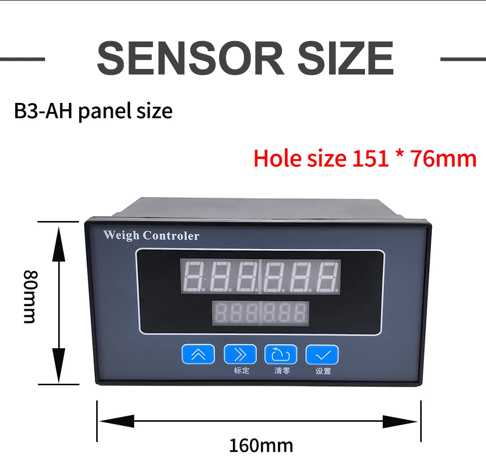 Load Cell Indicator Weighing Sensor Intelligent Control Instrument Display RS485 Industrial Weight Controller Alarm Switch