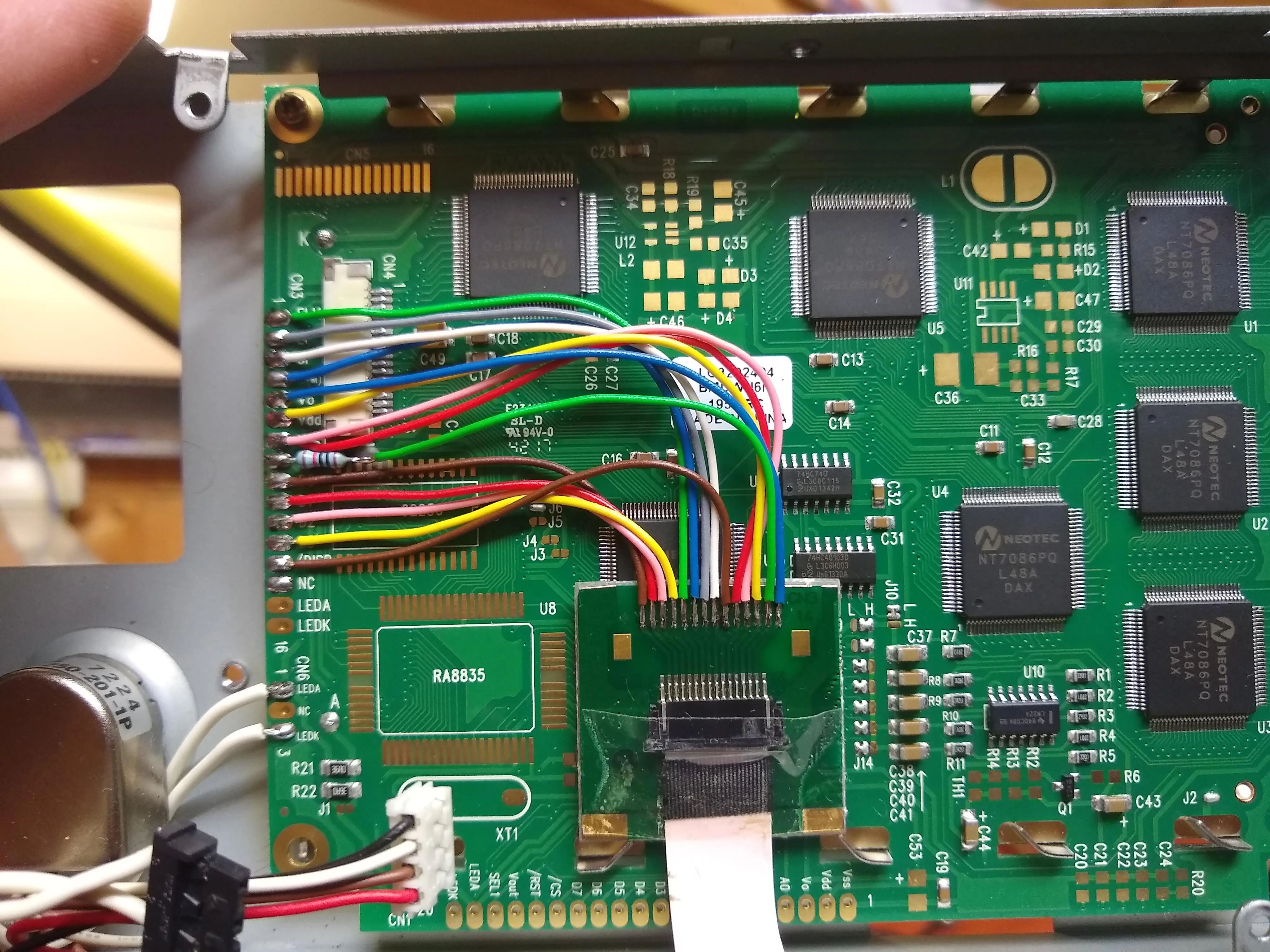Lcd Module 320x240 Display Blue Without Control DMF50081 LG3202404BMDWH6N ICOM IC-756PROIII