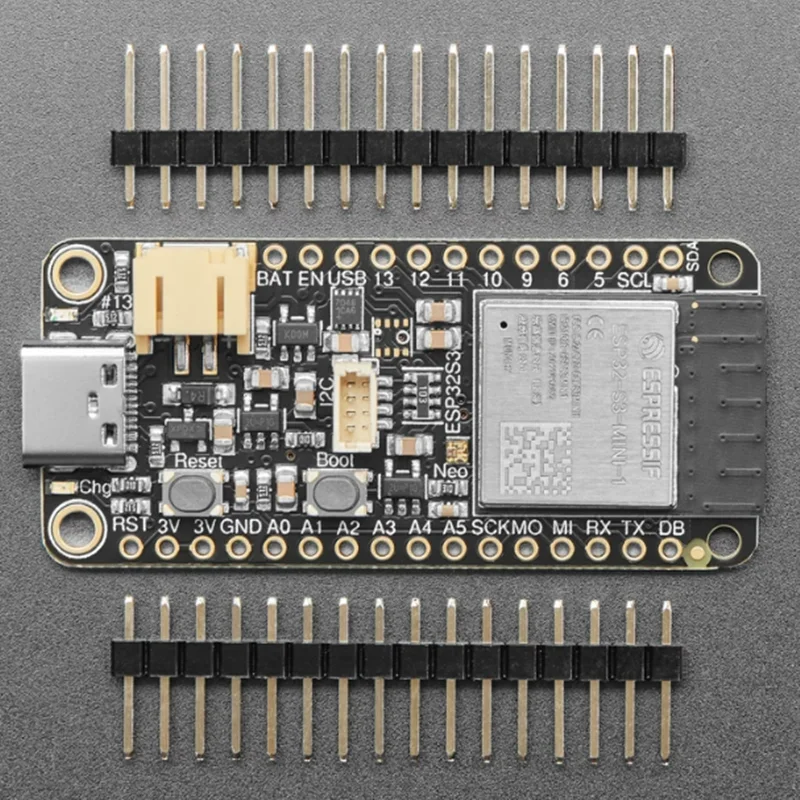 1PCS ESP32-S3 Feather Development Board Compatible with STEMMA QT & Qwiic I2C Expansion Interface