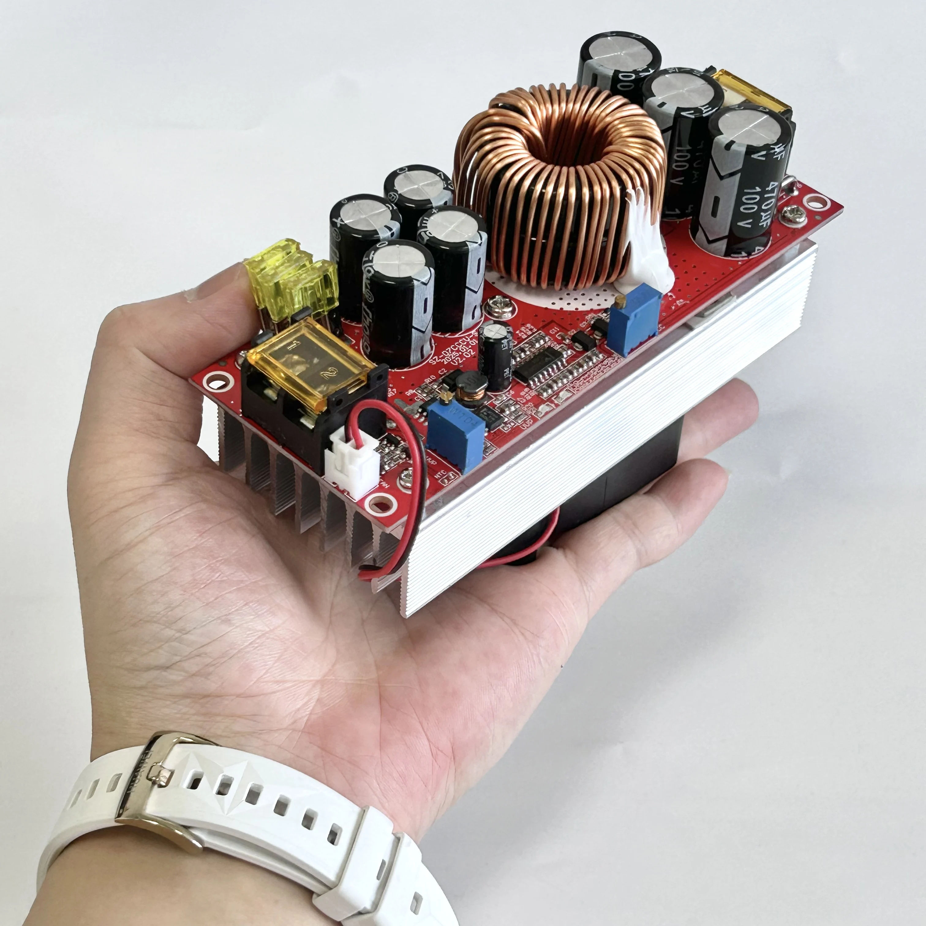 1800W 40A DC-DC Boost Converter Step Up Power Supply Module 12-60V To 13-90V Adjustable Voltage Charger