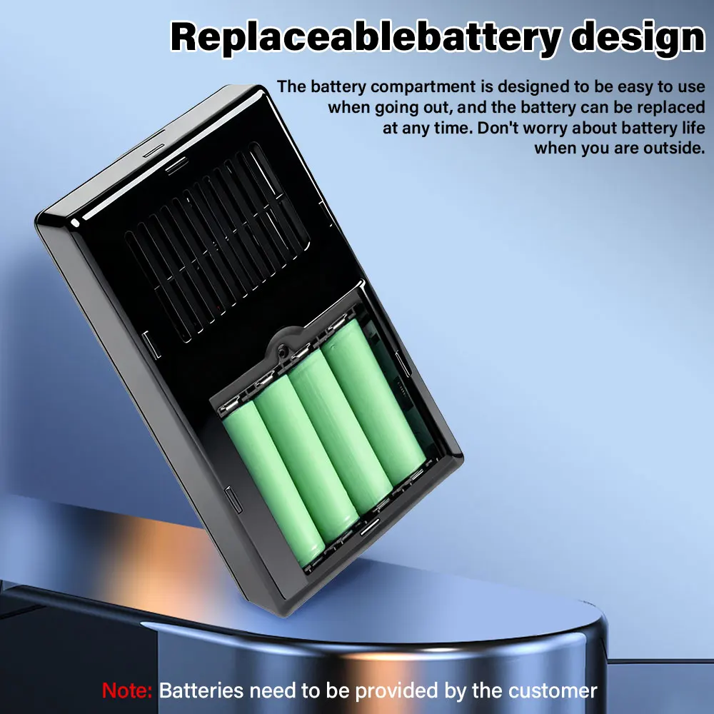 Emergency UPS 5V-24V Adjustable DC Output 0.6A-2A Charger Without 18650 Batteries Desgin for Router CCTV EU Plug AC85-265V Input