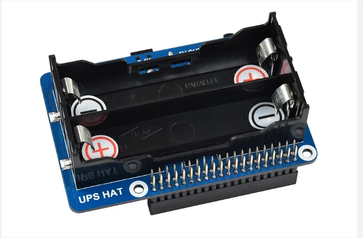 Raspberry Pi 4B/3B+ UPS Battery Pack -5V Lithium Power Supply Module with Rechargeable Battery Cycle Charging