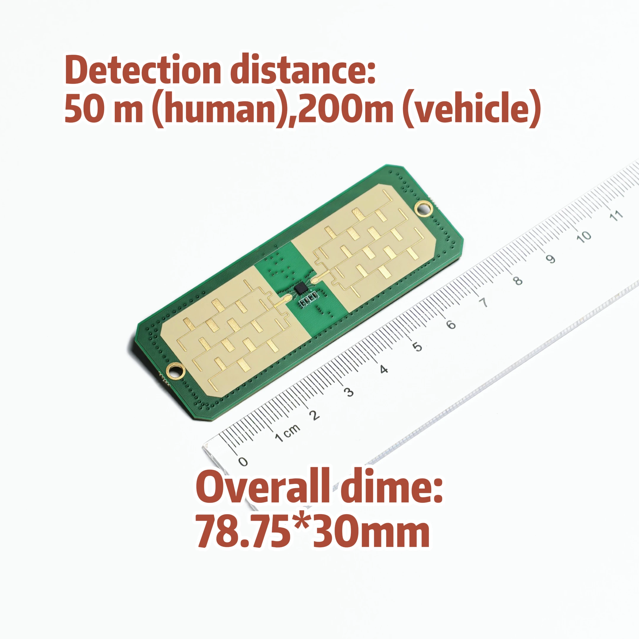 24GHz Radar Human Body Sensing Sensor Module, 200m Ir Sensor High-sensitivity Motion Sensor With TTL