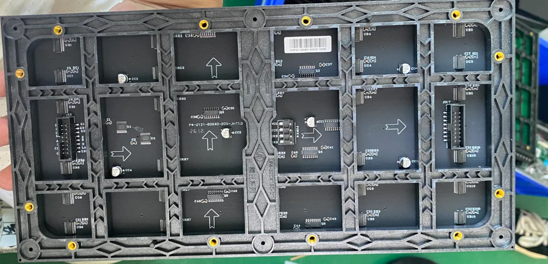 P4 LED Screen Panel Module Free Shipping Indoor 320 X 160mm Full Color SMD2121 80 X 40 Pixels 20 Scan LED Display Module