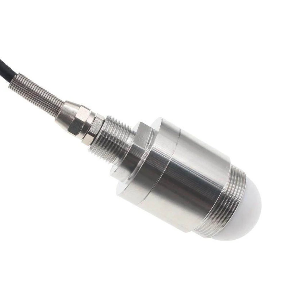 Ultrasonic Level Sensor 80GHz Radar Level Gauge Non-Contact Distance Measurement 3M 7M 12M RS485 4-20mA Output DC 5-28V