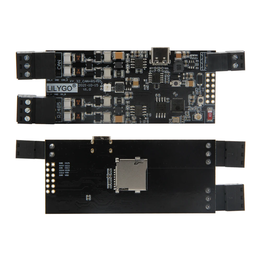 LILYGO® T-CAN485 ESP32 Industrial Control Module CAN RS-485 TF Card WIFI Bluetooth Wireless IOT Development Board WS2812 RGB