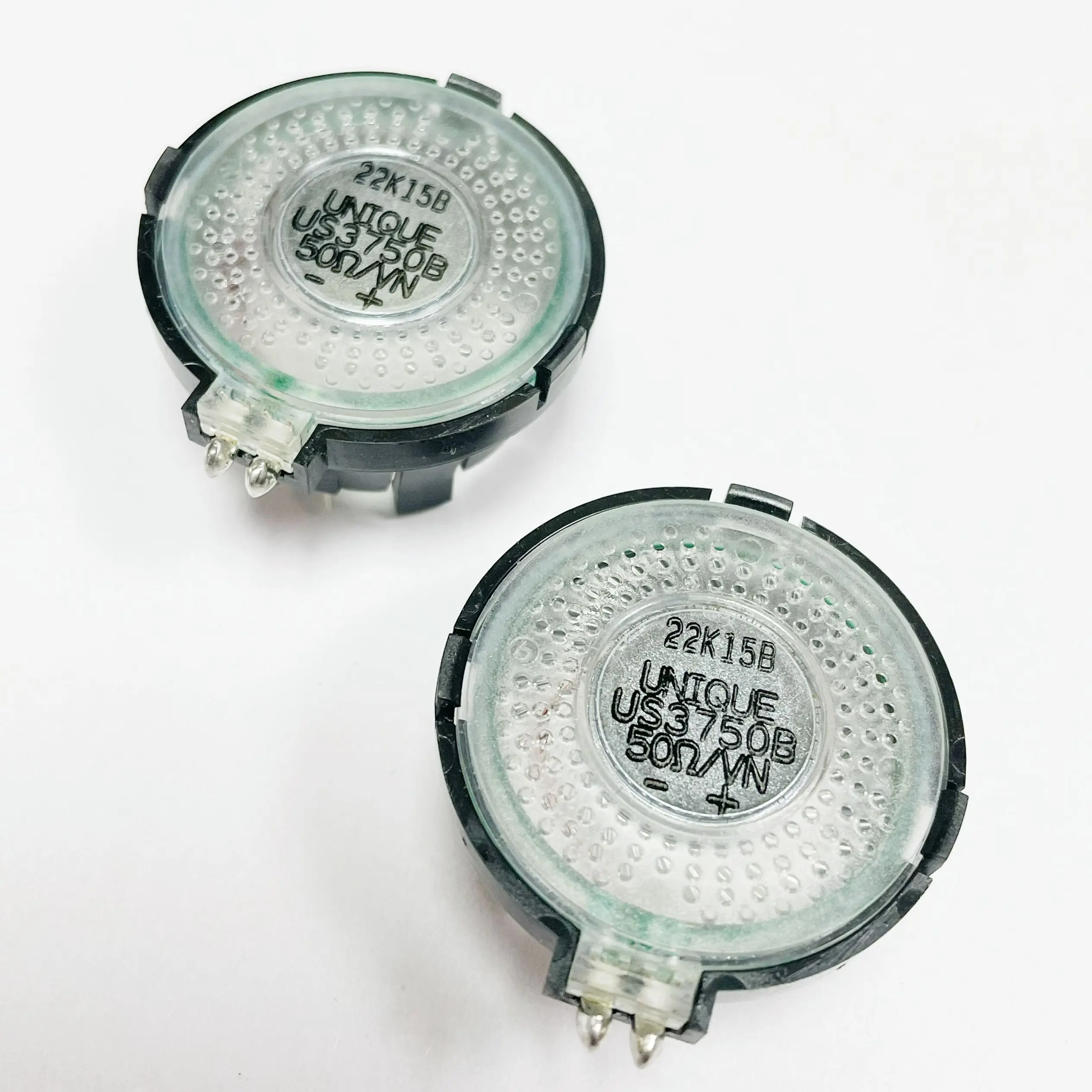 1PCS/LOT US3750C US3750B  50R Automotive General Purpose Dashboard Buzzer Speaker with Three-Pin Fixing Position