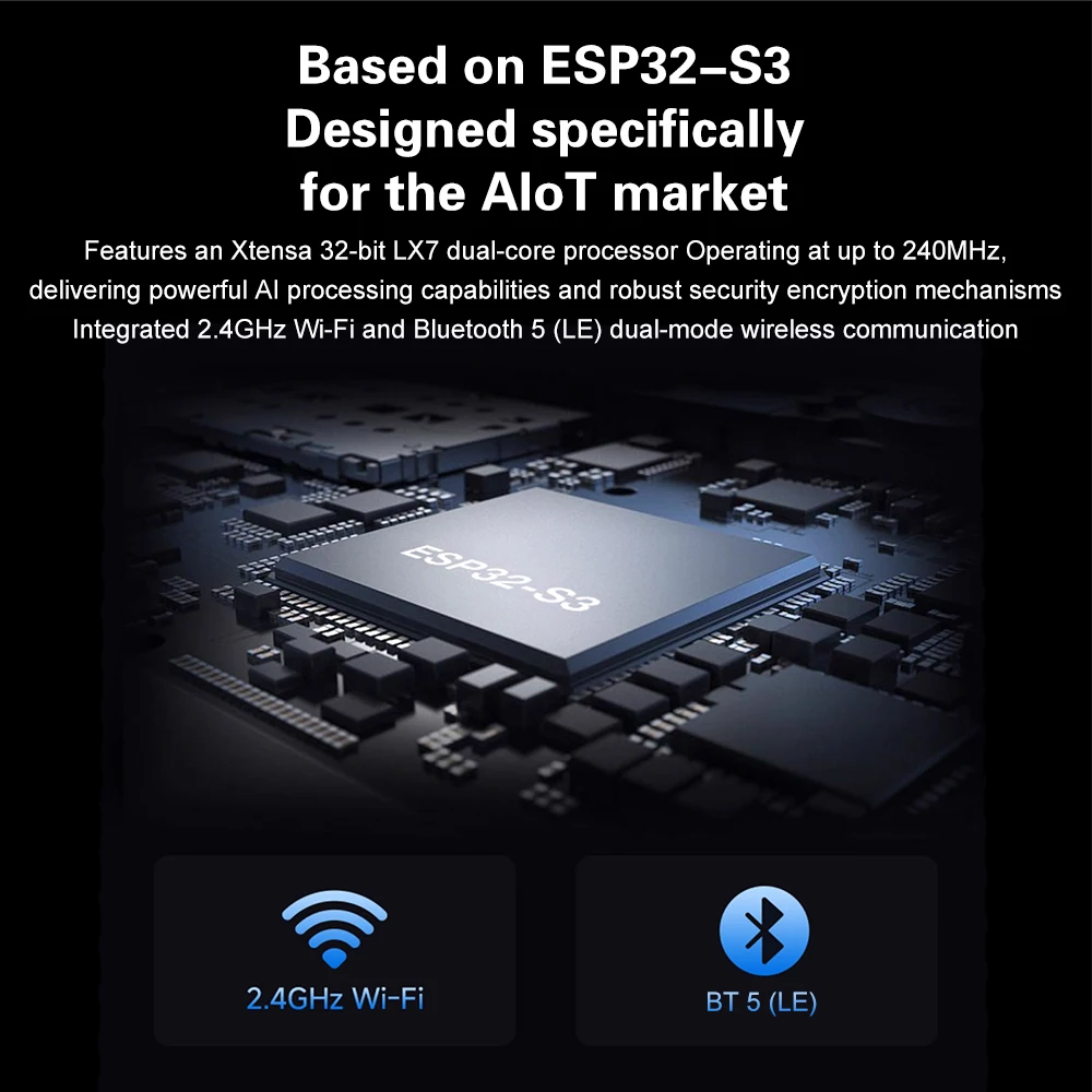 Industrial ESP32-S3-RS485-CAN Control Board With RS485 and CAN Communication Interfaces, Supports Wi-Fi/Bluetooth