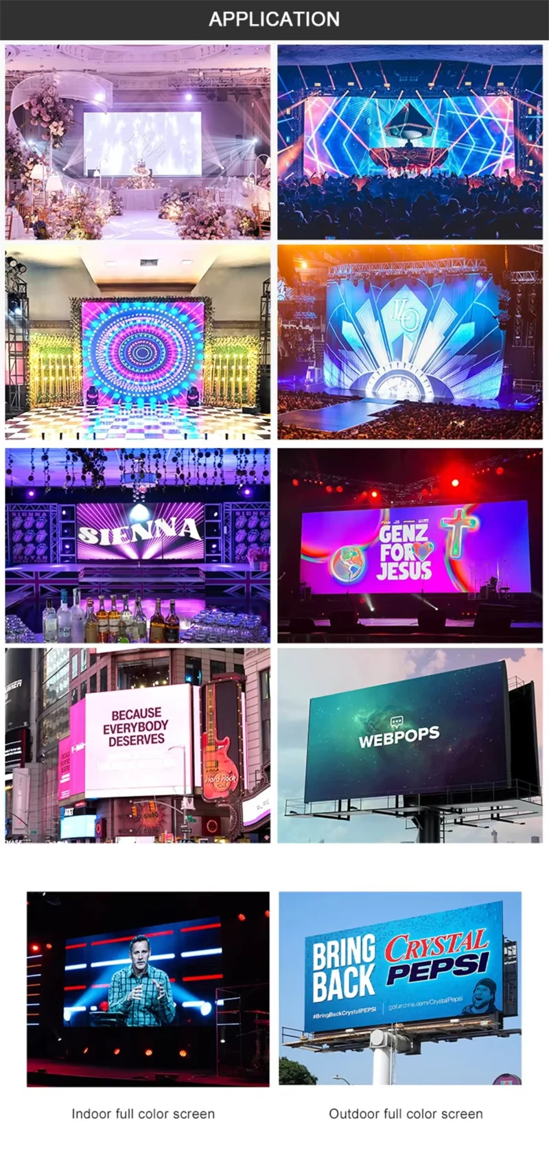 P2 LED Display Module 320*160mm RGB Color 1/32 Scan Indoor 3in1 SMD Full Color P2 LED Display Panel Module