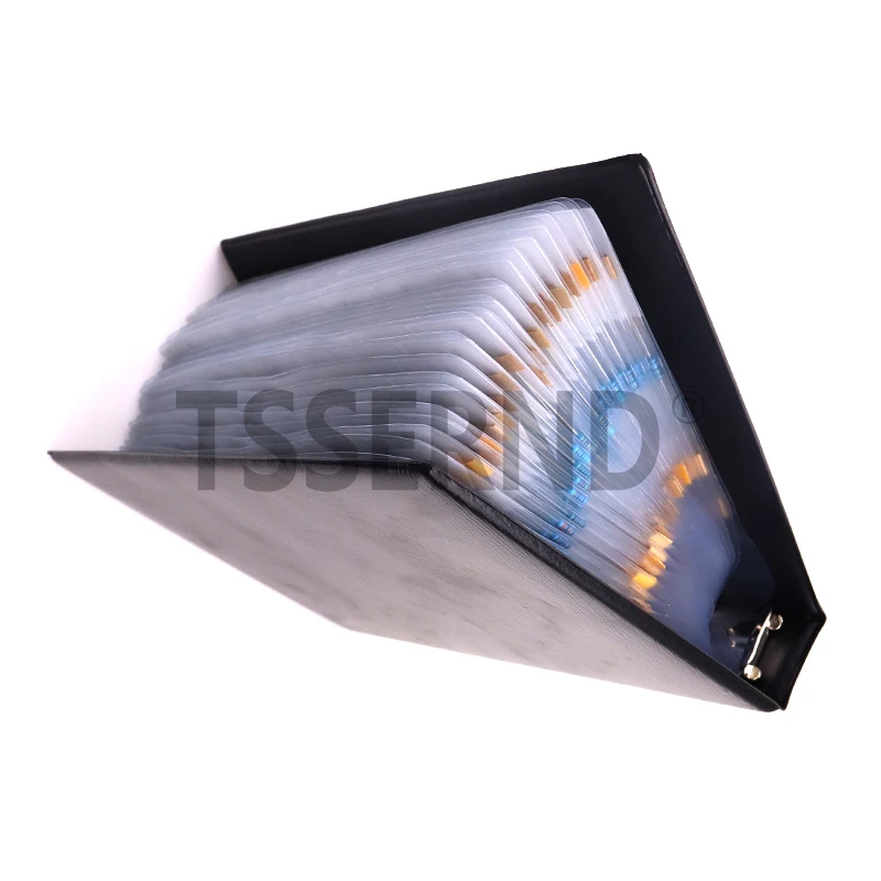 0.25W 122/130/140/158Values 1R-10M Ohm 1/4W 1% Metal Film Resistor Assorted Kit Resistance Pack Sample Book