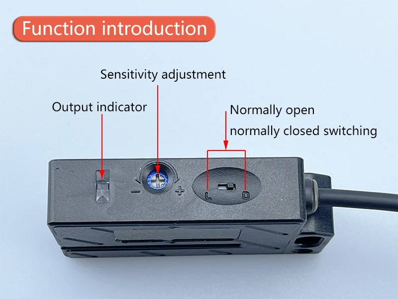 Labeling Machine Label Sensor Detects Transparent Non-Transparent Label Electric Eye Detection Sensor LU2-F2N