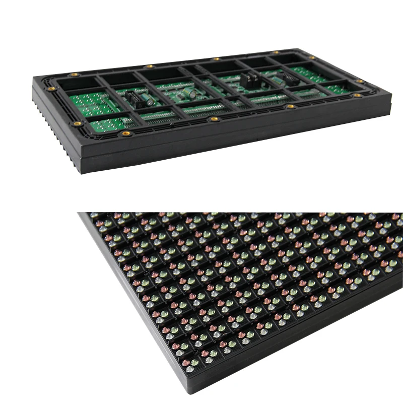 P10 DIP RGB Outdoor Waterproof High Brightness LED Traffic Light IP65 320*160mm Display Screen 32x16 Pixels