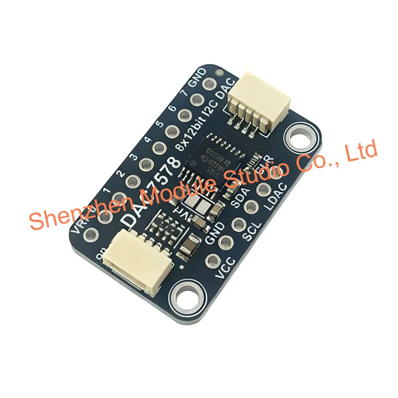 1PCS DAC7578 Breakout - 8 X Channel 12-bit I2C DAC - STEMMA QT / Qwiic DAC7578 Module Sensor