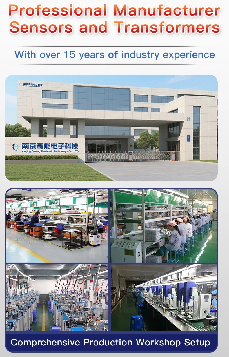 Split Core Current Sensor QNDBK3-16 Ac 150A 100A 50A 63A 20A 10A RS485 Clamp Ct Transformer Open Tpye Current Transducer Modbus