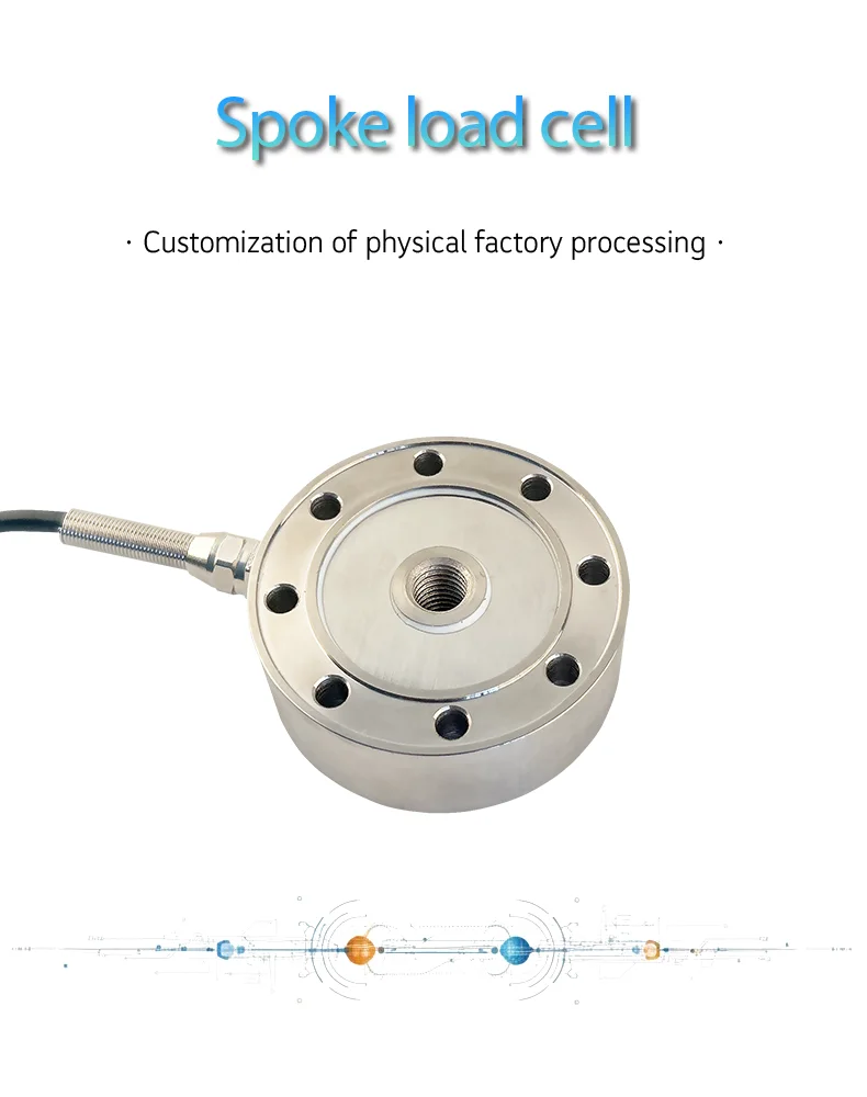 Industrial Spoke Load Cell 100KG-50T Force Sensor with Digital Display Weighing Controller Indicator Mounting Kits 4. Control