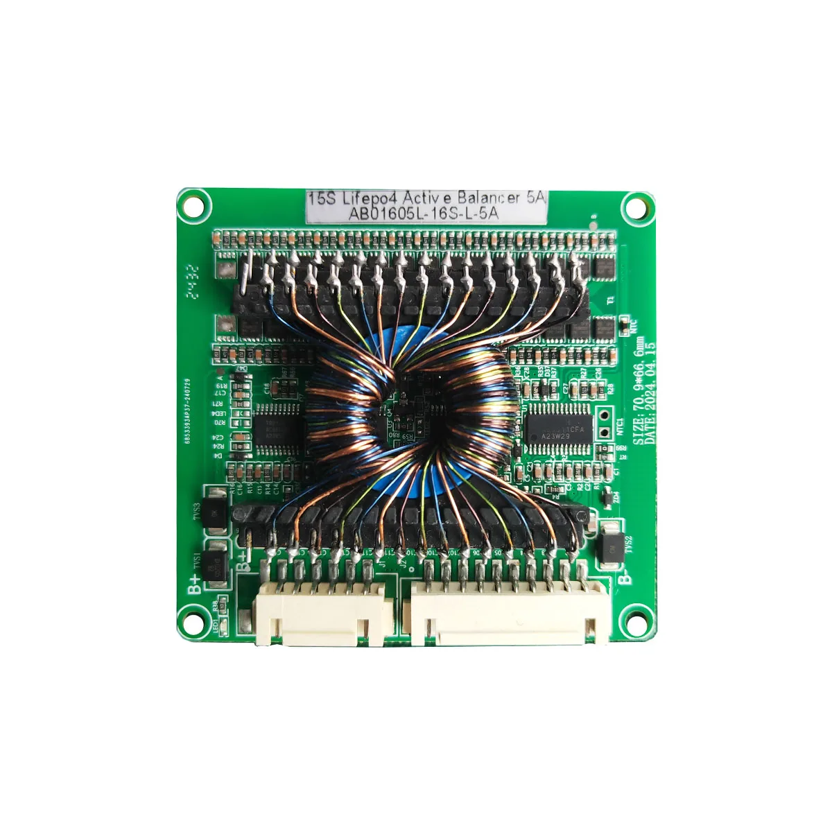 13S 14S 15S 16S Li Ion or LiFePo4 Battery Active Balancer 5A 48V 60V LiFePo4 Battery Active Equalizer Inductance Balance