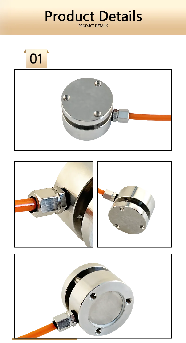 Load Cell Sensor Planar Diaphragm Weight Sensor Electronic Scale 10KG 20KG 50KG 100KG 200KG for Education Science Technology